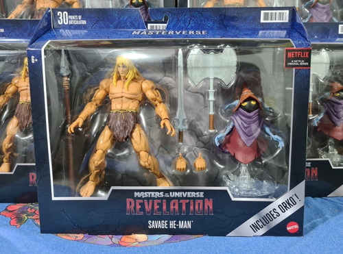 Masters Of The Universe Mastervers Revelations Savage He-man