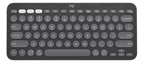 Teclado Bluetooth Logitech Pebble Keys 2 K380s Qwerty Bde