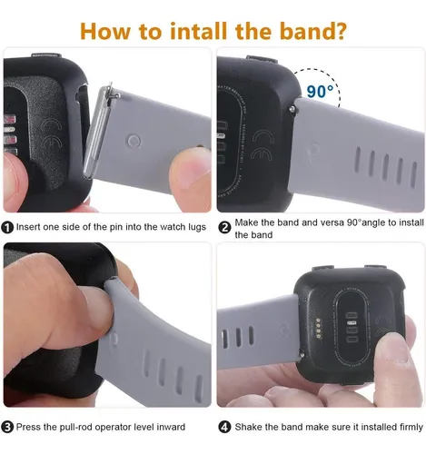 Correa Wepro, Compatible Con Reloj Fitbit Versa 2/lite Am Oo
