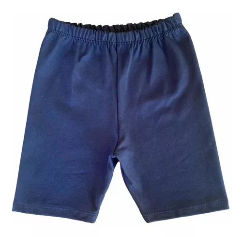 Kit 5 Shorts Cotton Infantil Para Meninas 2 a 12 Anos - Vini kids