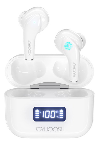 Joyhoosh - Auriculares Inalmbricos Bluetooth Con Control Tct