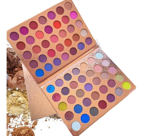 Paleta De 70 Sombras Para Maquillaje De Ojos 