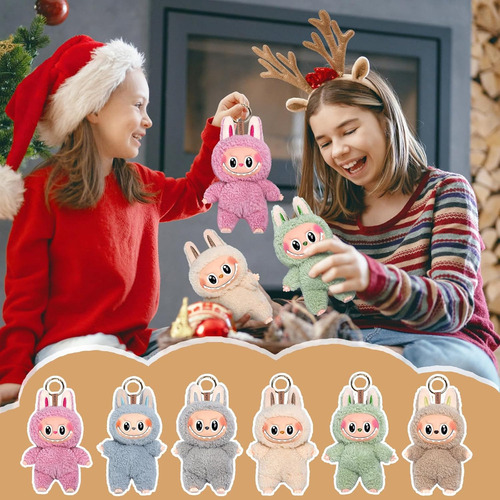 Juego De 2 Lindos Juguetes De Peluche Con El Monstruo De Lab