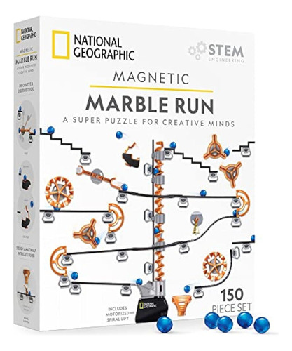 National Geographic Magnetic Marble Run - Juego De