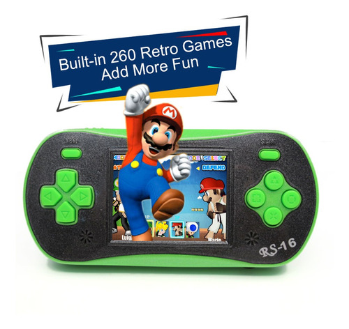 Portátil Vídeo Juego Consola De 8 Bit Retro Handheld Juego D
