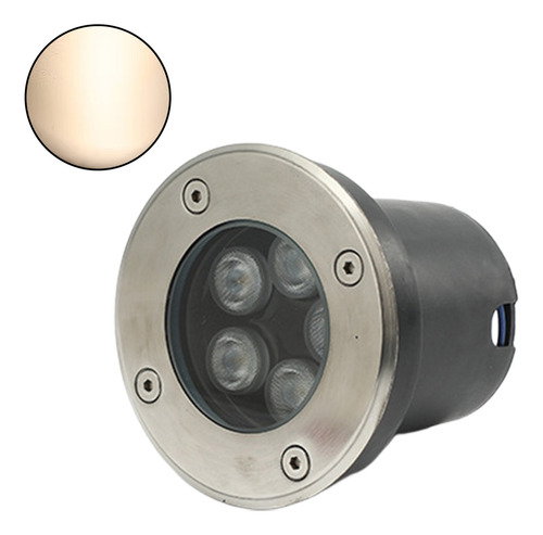 Spot Empotrable Para Piso Exterior Led Impermeable,5w