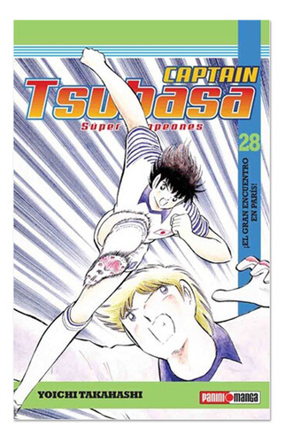 Capitan Tsubasa N.28, De Yoichi Takahashi. Editorial Shueisha, Tapa Blanda En Español