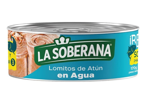 Atun Lasoberana Lomos Agua 140g - g a $42