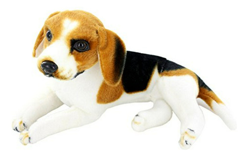Peluche Perro Beagle Realista Jesonn 30cm