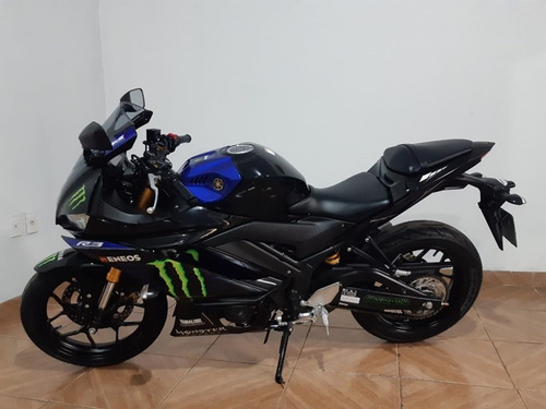 Imagem 2 de 10 de Yamaha Yzf R3 321 Abs Monster Preta 2021