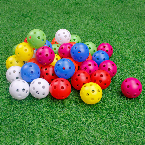 Pelota Golf 36 Unidad Vuelo Limitado 1.654  Bola Plastico