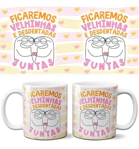 Pacote 18 Artes Canecas Amizades Flork Editáveis Corel Png