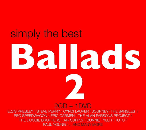 Simply The Best Ballads 2 Incluye 3 Cds