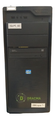 Pc Torre Intel Core I3 3.5ghz 16gb Ssd240 Hdd500 Monitor 17  (Reacondicionado)