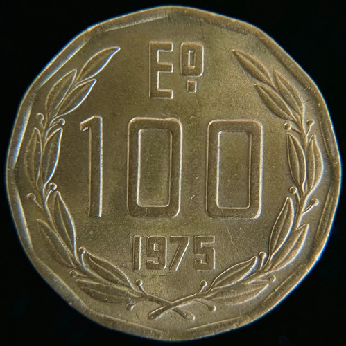 Chile, 100 Escudos, 1975. Dictadura Pinochet. Sin Circular (Usado)