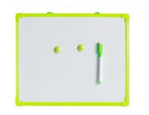 Lousa Infantil Verde Quadro Branco Magnetico Caneta Apagador