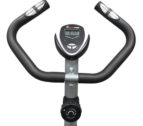 Imagen 2 de 4 de Bicicleta Fija Magnetica World Fitness 2503 H/110kg 8 Nivel.