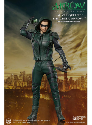 Figura De Acción De Arrow Tv Series Escala 1/8 Impecable