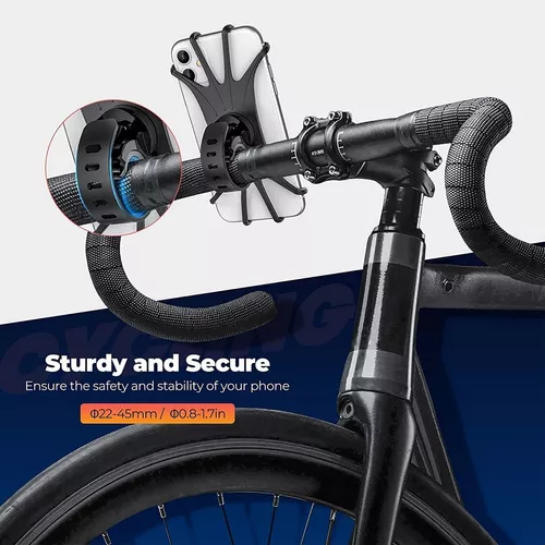 Soporte Holder de Celular en Silicona para Moto y Bicicleta – Xhobbies
