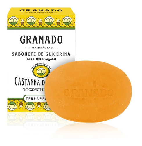 Granado Terrapeutics Castanha Do Brasil 90g Sabonete Barra
