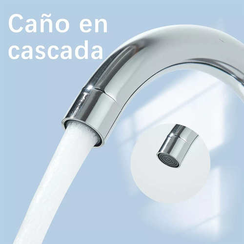 Grifo Mezclador Con Filtro De Agua Acabado Acero Inoxidable