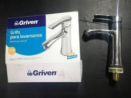 Grifería O Llave Para Lavamanos Metal De Lujo Griven Oferta 