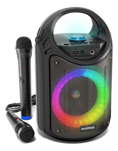 Masingo Nueva Máquina De Karaoke Bluetooth  Para Adultos Y.