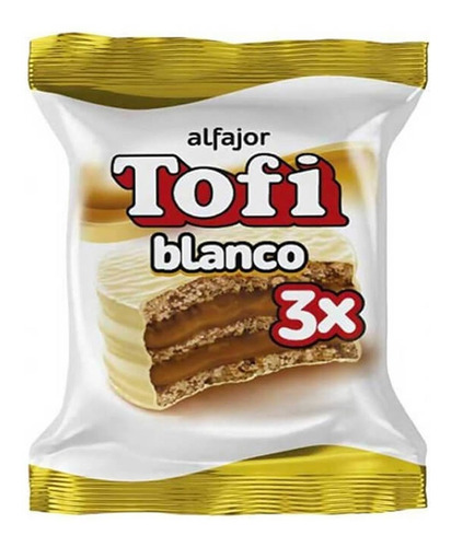 Alfajor Triple Tofi Blanco X 73gr - Arcor Oficial