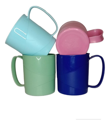 100 Tazas Jarro Mug Premium Plasticas  Plastic-art