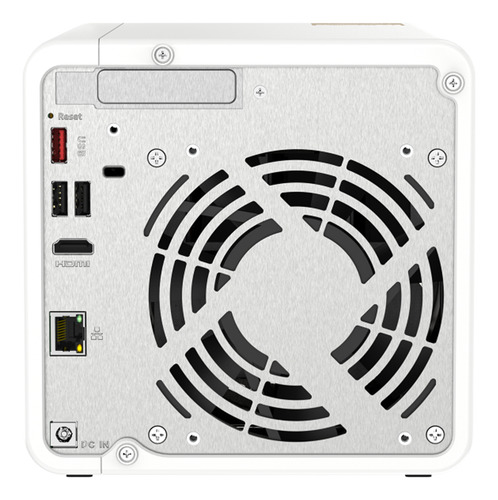 Nas Storage 4 Bahías Qnap Ts462 16gb Raid M.2 Pcie Gpu Intel