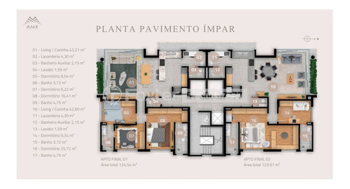 Imagem 7 de 16 de Apartamento, 3 Dormitórios, 123.97 M², Mont Serrat - 202983