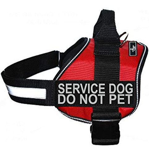 Doggie Stylz Chaleco Arnes De Dog Of Service Viene With 2 R