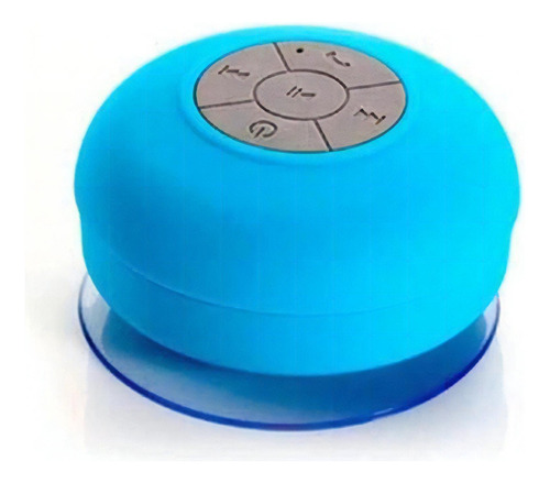 Altavoz Bluetooth impermeable para baño - Azul