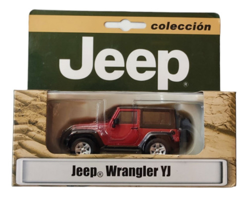 Jeep Wrangler Colección El Tiempo Nuevo Escala 1/43