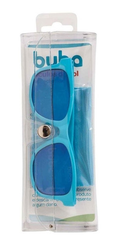 Óculos De Sol Buba ® Com Proteção Solar Uva E Uvb Azul 11742