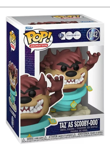 Funko Pop! Wb 100 Taz As Scooby-doo #1242