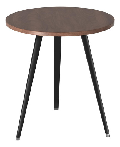 Senglida Mesa De Comedor Redonda De Madera Moderna Con Patas