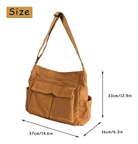 A Bolso De Hombro De Lona For Niña Y Adolescente 2023, .