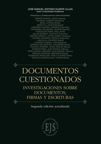 Documentos Cuestionados: Investigaciones Sobre Documentos, Firmas Y Escrituras (spanish Edition), De Giménez Mencia, Victor Daniel. Editorial Oem, Tapa Blanda En Spanish