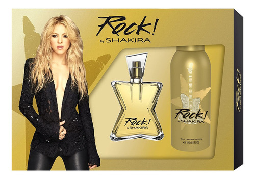 Estuche Shakira Rock Edt 80ml + Desodorante 150ml