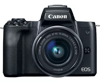 Canon Eos M50 15-45mm Is Stm Kit Sin Espejo Color Negro