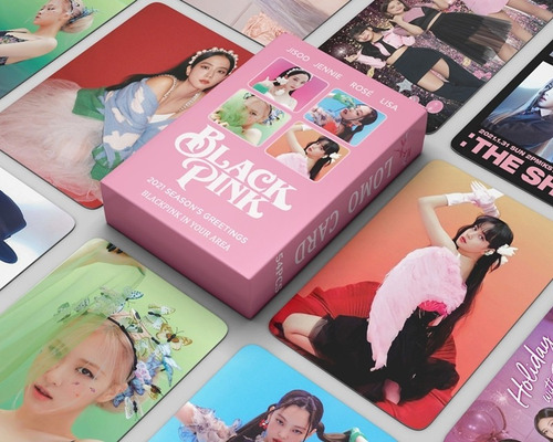 Photocards Blackpink, Season Greetings 2021, 54 Pz