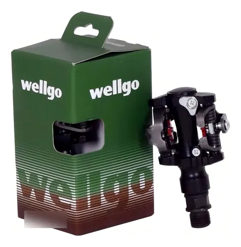 comprar Pedal Clip Wellgo M919 Mtb Com Tacos M520 Bike Completo Clip