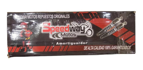 Amortiguador Cg150 Doble Color Speedway