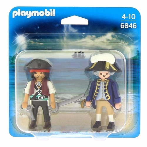 Playmobil 6846 Duo Pack Pirata Y Caballero