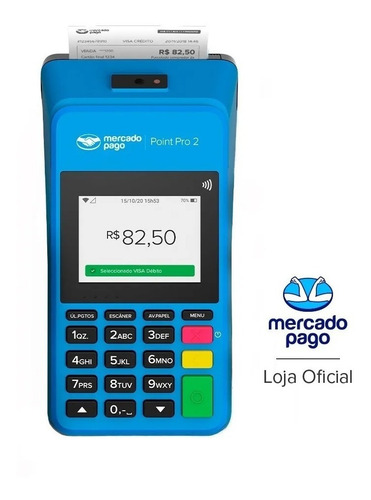 Imagem 1 de 7 de Maquininha Point Pro 2 - A Máquina De Cartão Do Mercado Pago