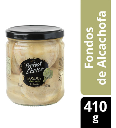 Fondos De Alcachofa Perfect Choice 410grs