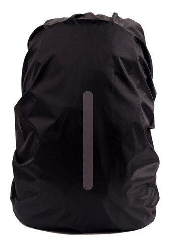 Mochila Funda Para Lluvia Funda Reflectante A Negro Sg