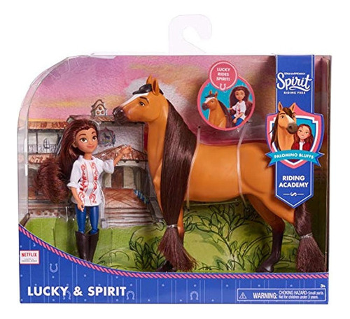 Muñeca Y Caballo De Spirit Collector, Lucky & Spirit