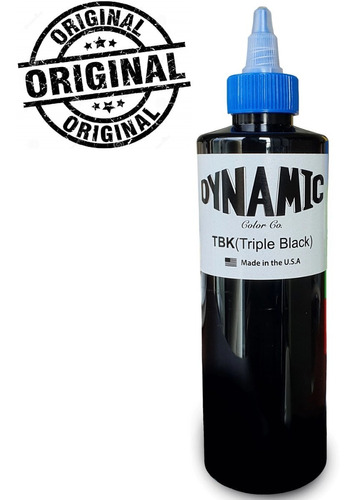 Tinta Para Tatuar Dynamic  Black 100% Original 